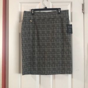 Zac & Rachel Black and white printed skirt